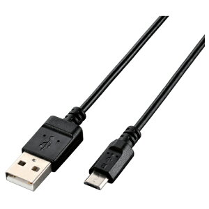 �G���R���@microUSB�P�[�u�� USB2.0 �G�R�p�b�P�[�W 0.3m �u���b�N�i�u���b�N�j