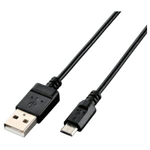 �G���R���@microUSB�P�[�u�� USB2.0 �G�R�p�b�P�[�W 1.2m �u���b�N�i�u���b�N�j