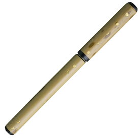 あかしや　天然竹筆ペン　伝統柄　月（桐箱入）