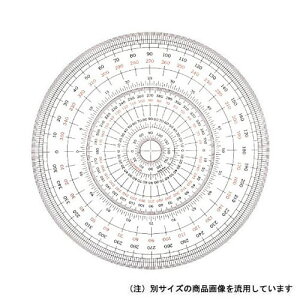 ウチダ 全円分度器 径150mm 径150mm