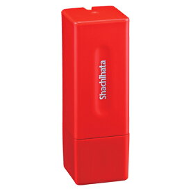 シヤチハタ　スクエアネーム12 別製 顔料系インキ XLH-12-2（レッド）