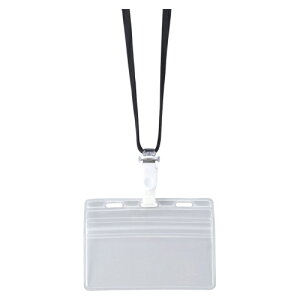 クラウン 吊り下げ名札 10枚入 (黒)