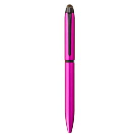 三菱鉛筆　ジェットストリーム　スタイラス　3色ボールペン0．5（黒・赤・青）（ピンク）