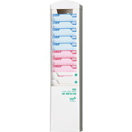 マックス　タイムカードラック 抗菌タイプ ER-RW10/AB（ホワイト）