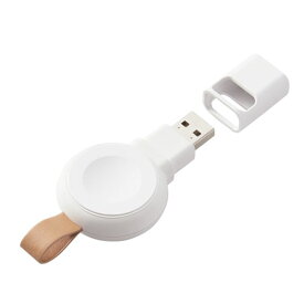 エレコム　直送　Apple　Watch　アップルウォッチ　充電器　USB－A　コードレス　MPA－AWADWH（ホワイト）