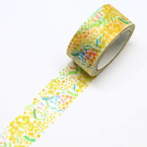 カミイソ 彩宴 SAIEN マスキングテープ マステ ミモザの木 20mm