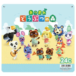 三菱鉛筆 色鉛筆880 24色 DMS2 453 あつまれどうぶつの森