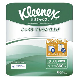 日本製紙クレシア　クリネックス長持ち8ロール