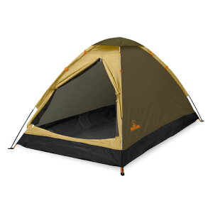 HAC 組立式2人用ドームテント(ツートンベージュ)