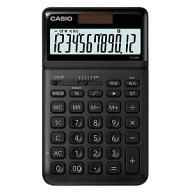 カシオ　電卓 ジャスト 12桁 ブラック（ブラック）