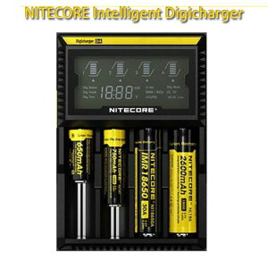 �y�V��zNITECORE ���K�i D4 18650 16340 �[�d��Intelligent charger ���`�E���C�I���d�r ���`�E���d�r 4�{�����[�d �����\ �}���`�[�d��