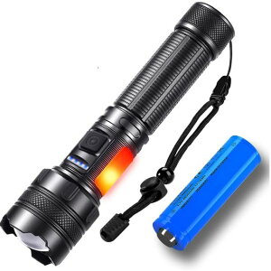 �����d�� LED���C�g ���� �R�p �ŋ� �n���f�B���C�g XHP160 �R�p COB��Ɠ� �����P�xType-C�[�d�� �A���~�j�E������ 18650�d�r�t�� �c�ʕ\���@�\ 7���[�h����