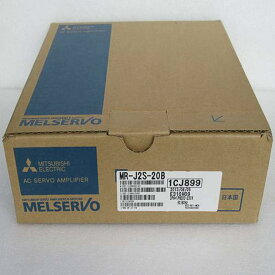 【新品 東京発 ★適格請求書発行可★】三菱電機 MITSUBISHI MR-J2S-20B ACサーボアンプ MELSERVO-J2S【6ヶ月保証】