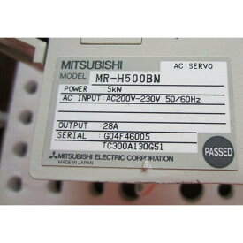 【新品 東京発 ★適格請求書発行可★】MITSUBISHI/三菱 MR-H500BN サーボアンプ【6ヶ月保証】