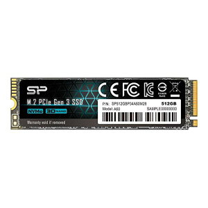 VRp[ SSD 1TB 3D NAND M.2 2280 PCIe3.0×4 NVMe1.3 P34A60V[Y 5Nۏ SP001