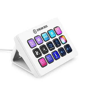 Elgato Stream Deck MK.2 White GKgXg[fbN MK.2y15L[zzCuRec쐬p̃Rg[