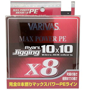 VARIVAS(ooX) PEC Aoj WMO10×10 }bNXp[PE X8 600m 5 78lb 8{ 10F