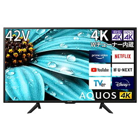 シャープ 42V型 4K 液晶 テレビ AQUOS 4T-C42EJ1 Google TV Dolby Atmos (2022年モデル) Wi-