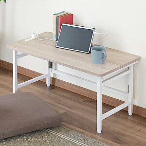 [�R�P] �f�X�N ���[�e�[�u�� �܂肽���� �R���Z���g�t�� �����i ��80×���s40×����40cm �R���p�N�g ���E����E�����E�M�ɋ����V��(��