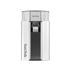 SanDisk iXpand �t���b�V���h���C�u 16GB [iPhone/iPad �̃f�[�^�]����o�b�N�A�b�v�ɍœK] SDIX-016G-J