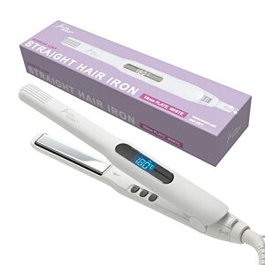 SALONMOON (�T�������[��) �w�A�A�C���� �X�g���[�g �R�e 15mm �J�[�� ���ł��� 2way �����Y �ɂ� �~���[�C�I�� �z���C�g