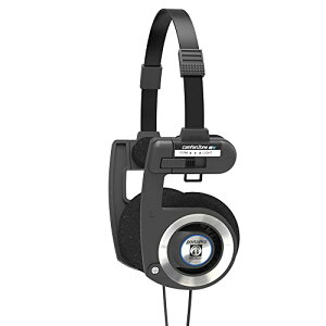 Koss PortaPro On Ear Headphones with �P�[�X (Black) �y���s�A���i�z