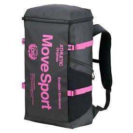 [ムーブスポーツ] デサント バックパック リュックサック 通学 部活 ビジネス 40L PCポケット 抗菌消臭 再起反射 BKPK(ST5SB
