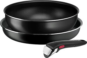 ティファール 取っ手のとれる 鍋 フライパンセット 3点セット ガス火専用 PFOAなどの有害物質不使用 「インジニオ・ネオ ファミリーセット3