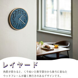 【8%OFFクーポン★18日市場の日】 インターフォルム Nokka ノッカ おしゃれ 壁掛け時計 スイーブムーブメント 連続秒針 デザイン 時計 ウォールクロック リビング 寝室 コーヒー 書斎 オフィス CL-4341 新生活 引越
