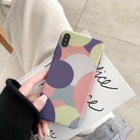 iPhone11 ケース iPhone se ケース iPhone XR XS 11Pro Max iPhone8 ケース サークル ドット グレー かわいい おしゃれ ファッション