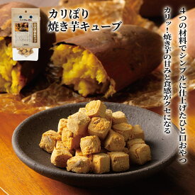 【店内全品ポイント10倍 楽天スーパーSALE期間中 9/4〜9/11】犬 おやつ 無添加 国産 ドットわんの逸品 カリぽり焼き芋キューブ 25g いぬ おやつ 焼き芋 全犬種 全年齢対応