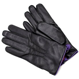 【size S】 DENTS デンツ 5-9052 BLACK/AMETHYST 防寒対策 デンツ 手袋 メンズ
