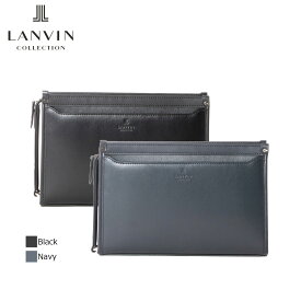 ランバンコレクション レザークラッチバッグ 27cm 大 クラッチバッグ ニューフロー LANVIN COLLECTION 282262