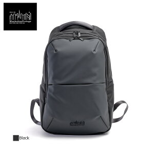 �}���n�b�^���|�[�e�[�W �u���b�N���[�x�� POWELL Jr BACKPACK VEG LEATHER CORDURA BALLISTIC FABRIC �����b�N Manhattan Portage BLACK LABEL MP2271VGLBL BLACK