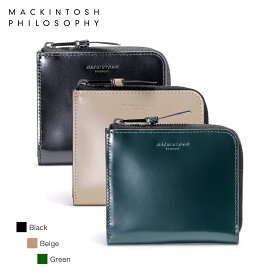 マッキントッシュ ロンドン 2つ折り財布 L字ファスナー 本革 LAVA MACKINTOSH LONDON WMKL6060052 [ラッピング無料]【正規販売店】