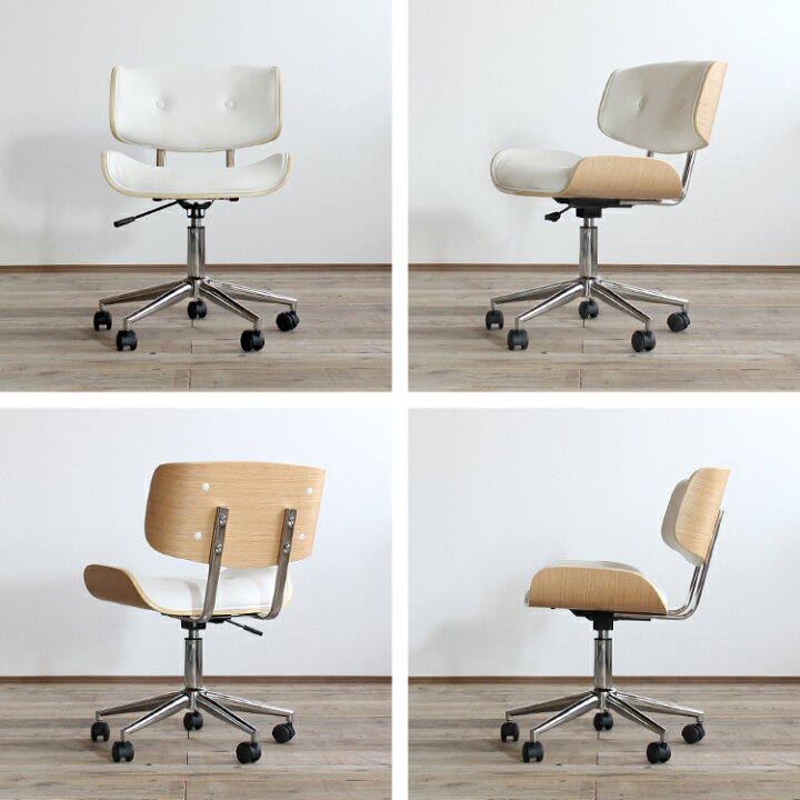 楽天市場 デスクチェア 椅子 オフィスチェア おしゃれ 疲れない 白 テレワーク キャスターチェア レトロ チェア アンティーク パソコンチェア 在宅ワーク 疲れにくい コンパクト オフィスチェアー 腰痛 ホワイト ガス圧 昇降式 北欧 ワークチェア 在宅勤務 木製