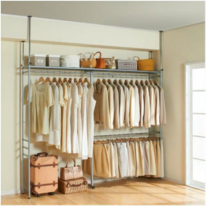 楽天市場】【すぐ使える3000円クーポン配布中】ハンガーラック  