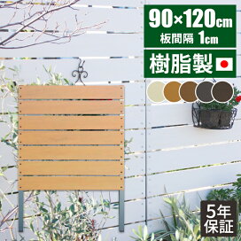 楽天市場】 朽ちない樹脂製品 > 目隠しフェンス > 高さ120cmのフェンス 