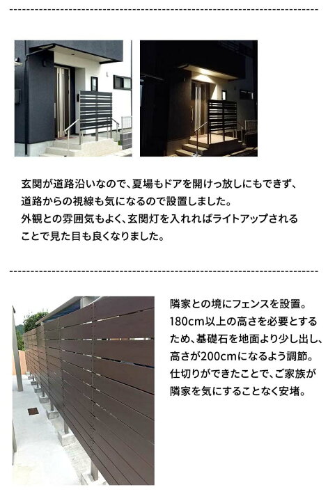 楽天市場 日本製 長期保証 目隠しフェンス 目隠しフェンス マンション ルーバー ベランダ 樹脂 人工木 室内 ラティス 隣家 ウッドデッキパネル 下層階 玄関 庭 屋外 ラティスフェンス 庭 おしゃれ 木目調 パーテーション ガーデン 境界 210cm 樹脂フェンス サムライ家具