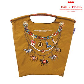 【送料無料】【即納】 Ball＆Chain ボールアンドチェーン 正規品 Horse Charm Mサイズ バッグ エコバッグ トートバッグ 刺繍 ギフト A4 301067