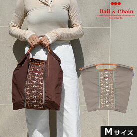 【送料無料】【即納】 Ball＆Chain ボールアンドチェーン 正規品 HORSE LINE　Mサイズ バッグ クロスステッチ エコバッグ トートバッグ 刺繍 ギフト A4 301077