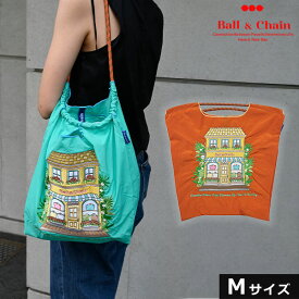 【送料無料】【即納】 Ball＆Chain ボールアンドチェーン 正規品 B&C SHOP　Mサイズ ショップ バッグ エコバッグ トートバッグ 刺繍 ギフト A4 301092