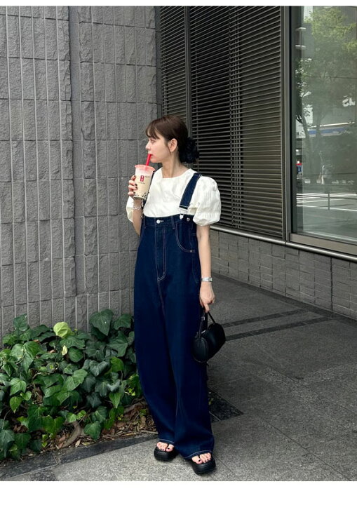 楽天市場】【即納】 アガウド AGAWD ボトムス Denim All in one デニム  