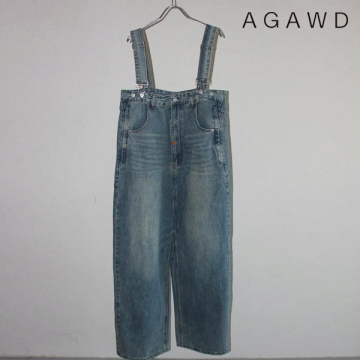 楽天市場】アガウド AGAWD ボトムス 25春夏 Denim Allinone 6月上旬 