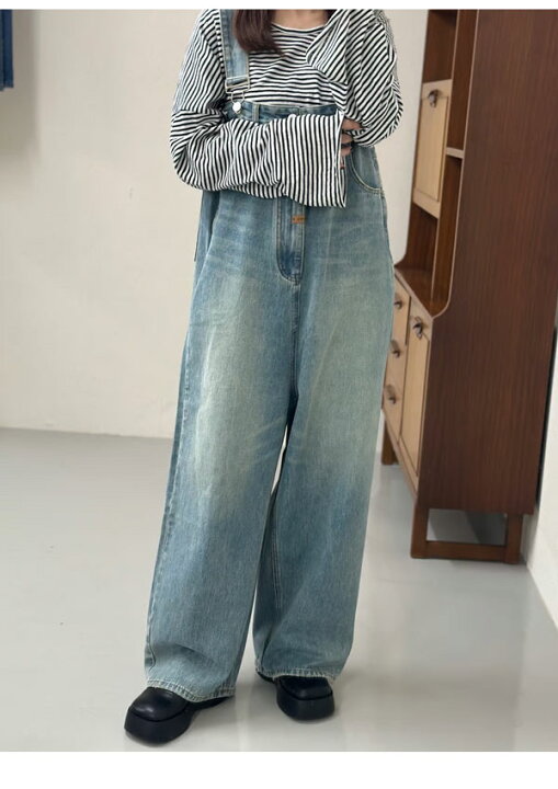 楽天市場】アガウド AGAWD ボトムス 25春夏 Denim Allinone 6月上旬