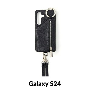 �y���[�z �yGalaxy S24 / S25�z�yGoogle pixel 8a / 9�z �G�W���[ ajew cadenas zipphone case shoulder �P�[�X �R�t�� �J�[�h���[ �V�����_�[ ��� aj02-003ga �M�t�g