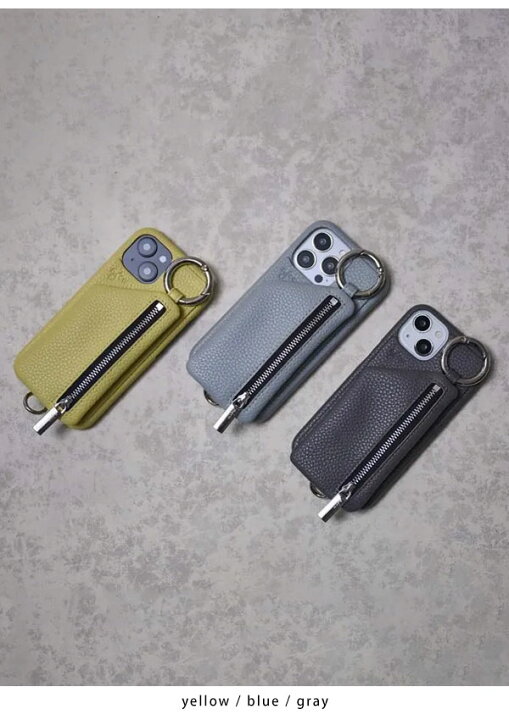 楽天市場】【iPhone15ProMax対応】 エジュー ajew cadenas zipphone 