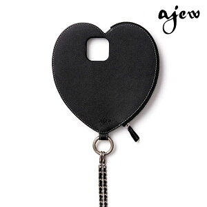 �y���[�z�yiPhoneProMax�Ή��z �G�W���[ ajew dress HEART case shoulder �n�[�g iPhone17promax iPhone16promax 15promax 14promax �P�[�X �R �X�g���b�v �`�F�[�� aj02-056