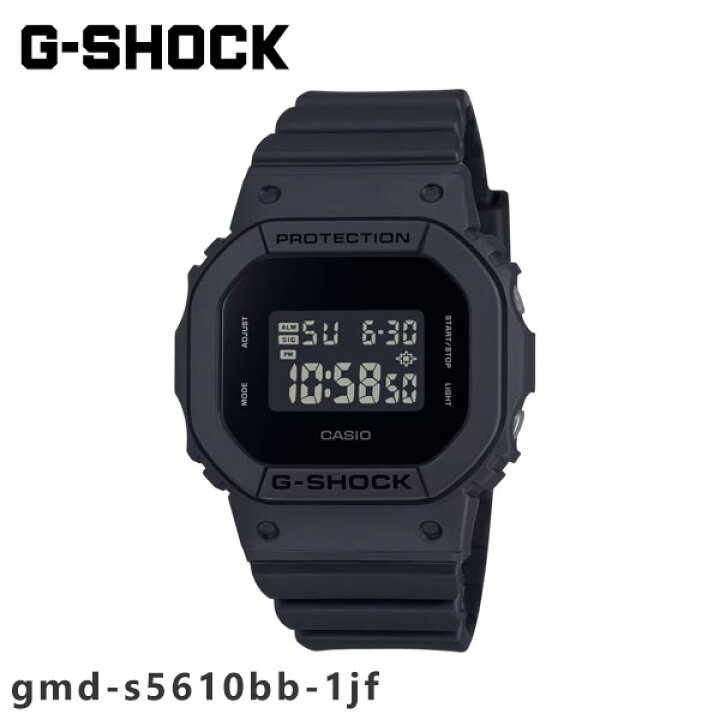 楽天市場】【国内正規品】カシオ G-SHOCK WOMEN GMD-S5610BB-1JF 12月 