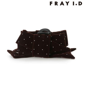 【SALE30%OFF】【即納】 フレイアイディー FRAY I.D 小物 【ルエル】リボンヘアクリップ ヘアアクセ クリップ リボン fwgg255302